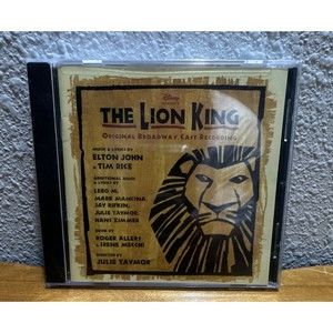 Disney The Lion King Original Broadway Cast Recording CD Sealed